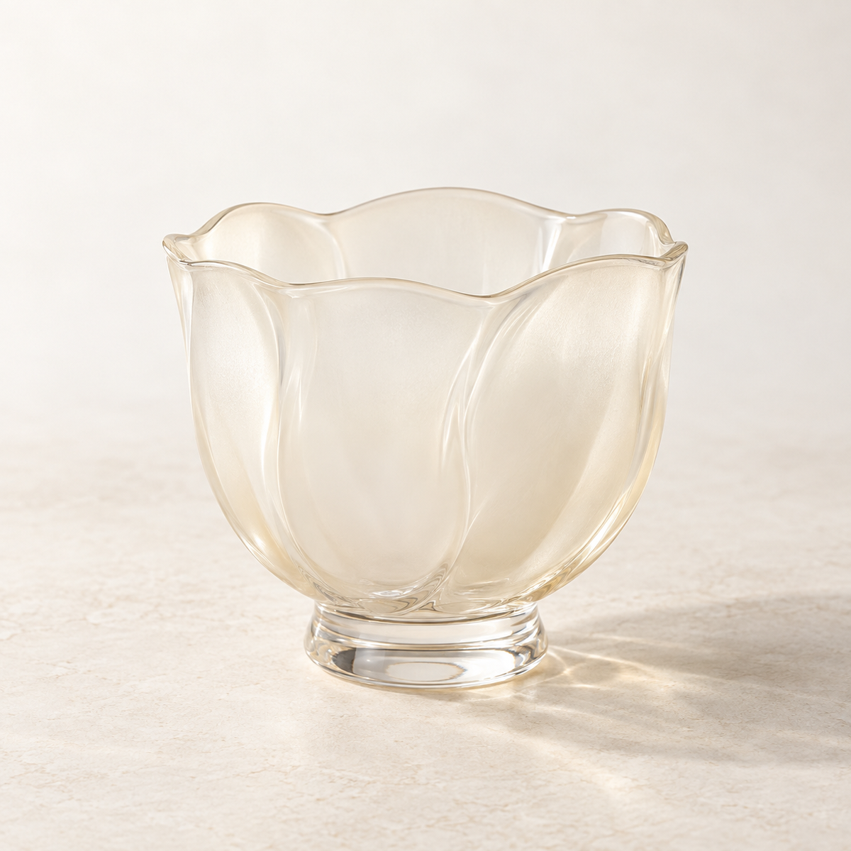 Cloud Petal Glass