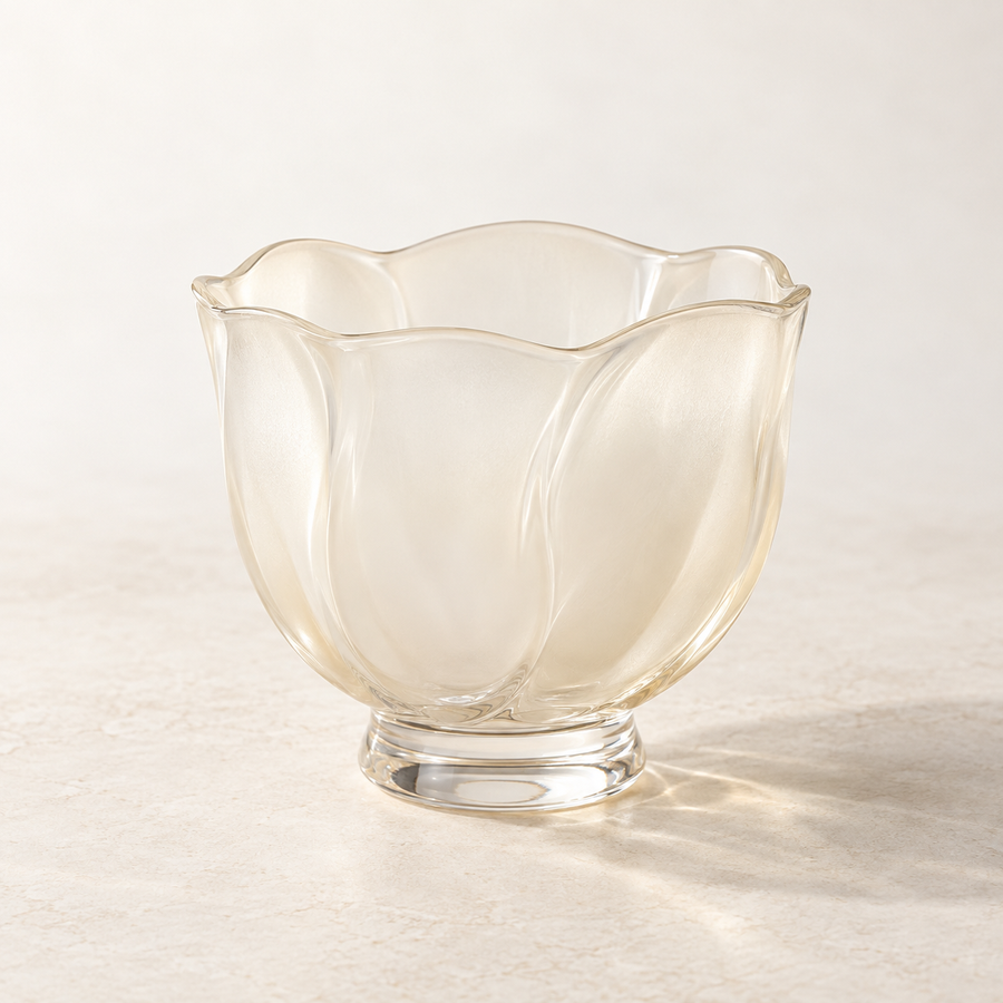 Cloud Petal Glass