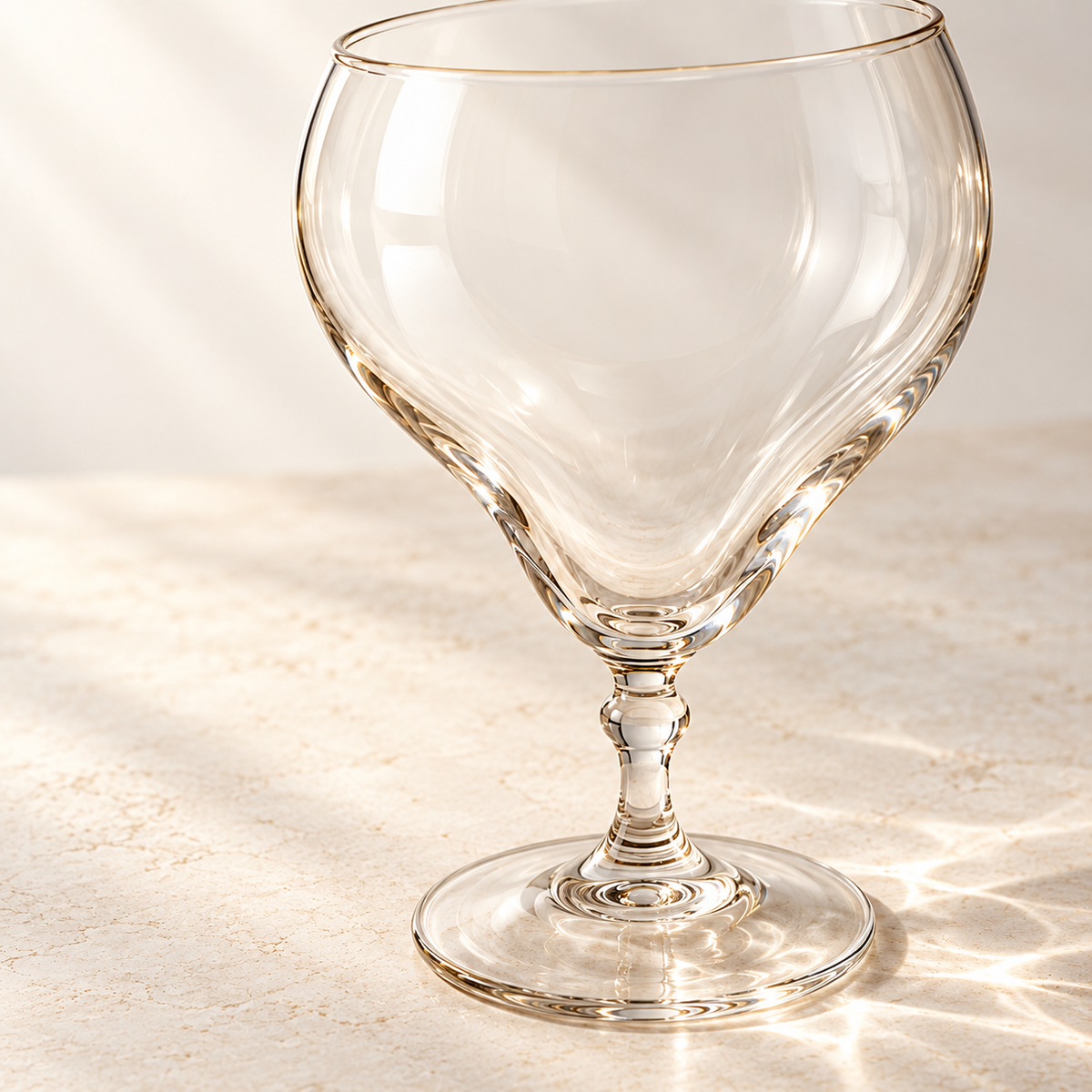 Dewdrop Crystal Goblet