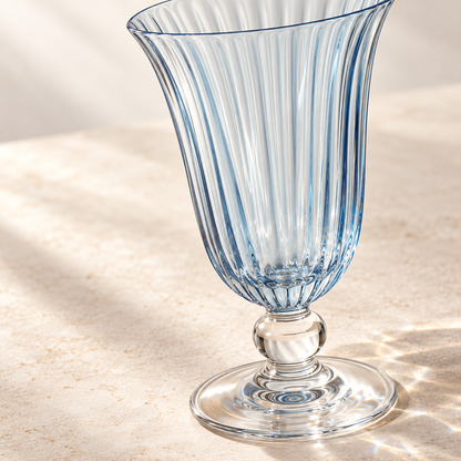 Aurora Fluted Goblet