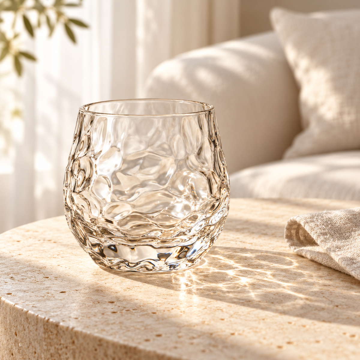 Ripple Crystal Tumbler